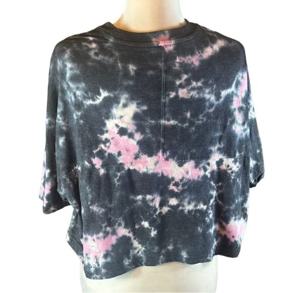 Noize Pink and Gray LIA Cropped Recycled Top Size Large 📦 - Picture 4 of 11